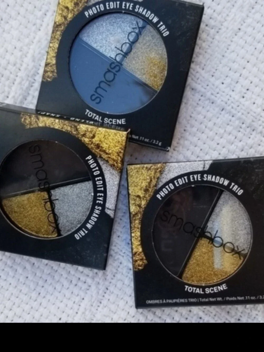 Smashbox photo edit Metallic shadow trio NWT